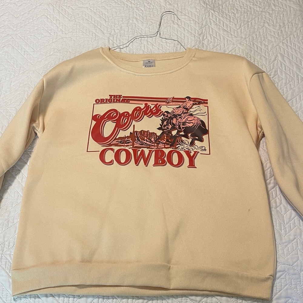 Cowboy Cream Sweater